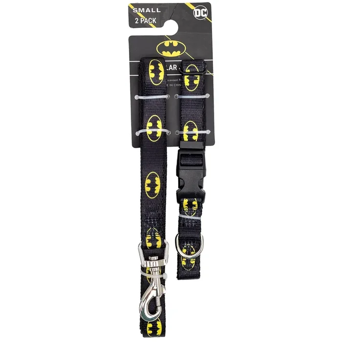 Buckle-Down Batman Dog Collar And Leash Set