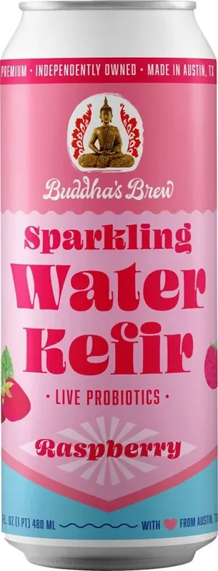 Buddha‘s Brew Kefir Raspberry Sparkling Water