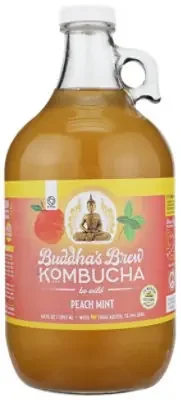 Buddha‘s Brew Peach Mint – 64 fl oz