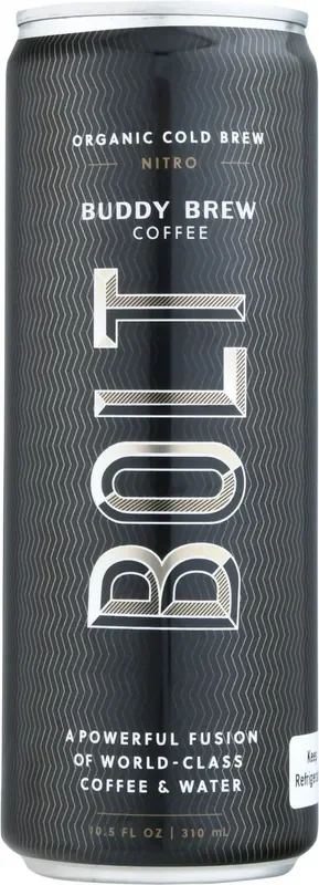 Buddy Brew Coffee Bolt Organic Cold Brew Coffee – 10.5 fl oz