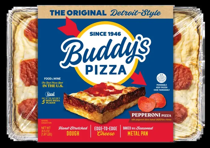 BUDDYS Buddy‘s Pizza Pepperoni Pizza 31.5oz