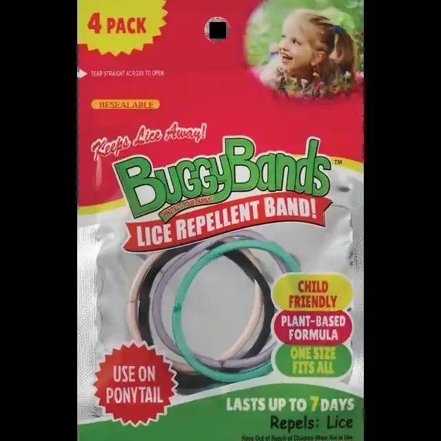 Buggybeds Lice Repellent Bands 4Pk