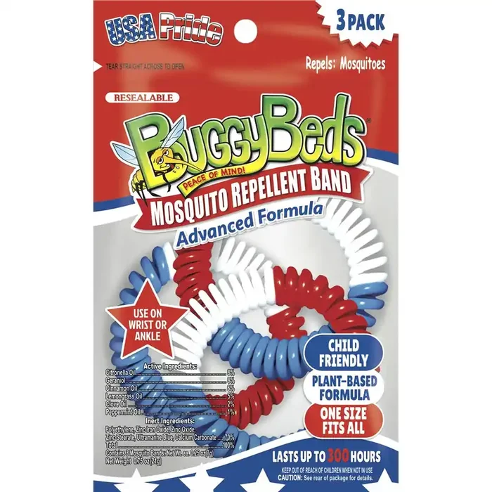 BuggyBeds OTHER-REGIONAL BuggyBeds Mosquito Repellent USA Band