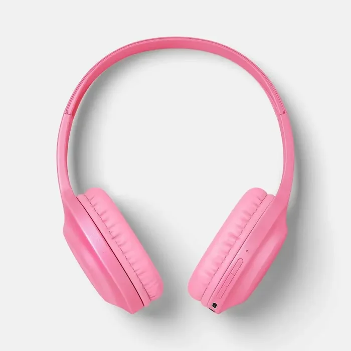 Built-In Microphone Wireless Banded Headphones – heyday™ Candy Pink Hybrid Wired/Wireless