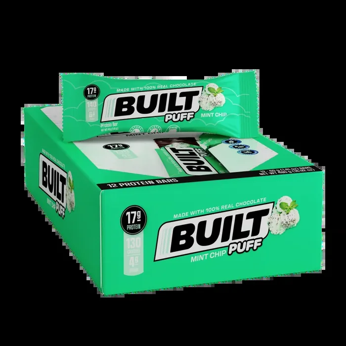 Built Puff Mint Chip Bar