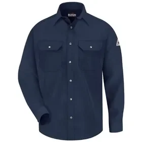 Bulwark Snap Front Deluxe Shirt – 4.5 Oz – Cat 1 – Sns2