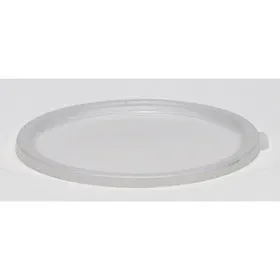 Cambro Container Round Plastic 2 And 4 Quart White Poly Cover Lid, 1 Each, Price/each