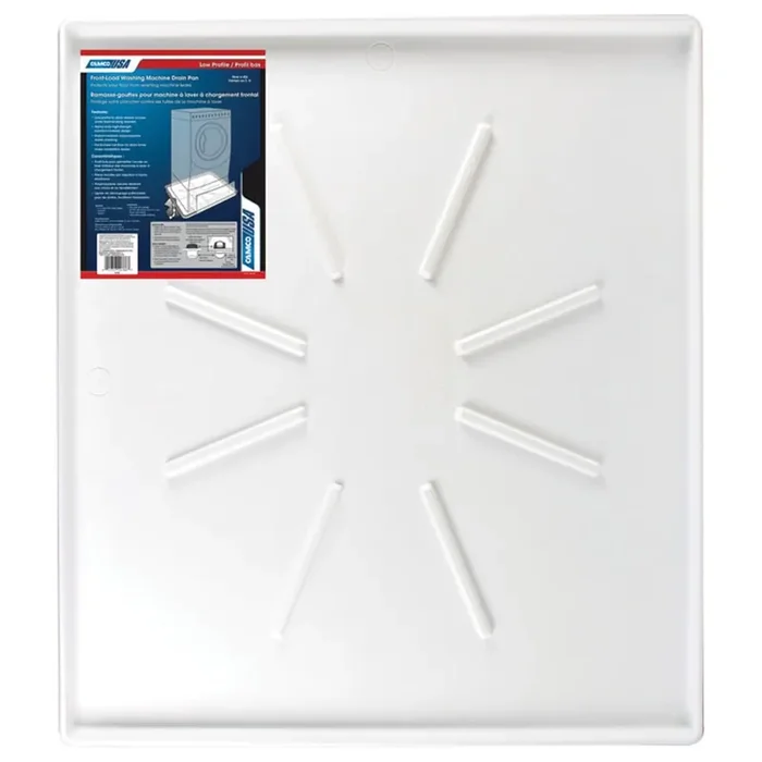 CAMCO Plastic Washing machine drain pan ( White )