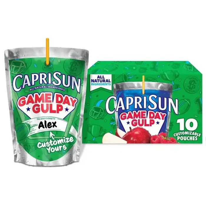 Capri Sun Gameday Gulp Juice Drink – 10pk