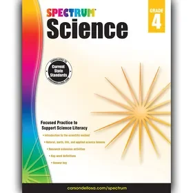 Carson-Dellosa CD-704617 Spectrum Science Gr 4, Price/EA