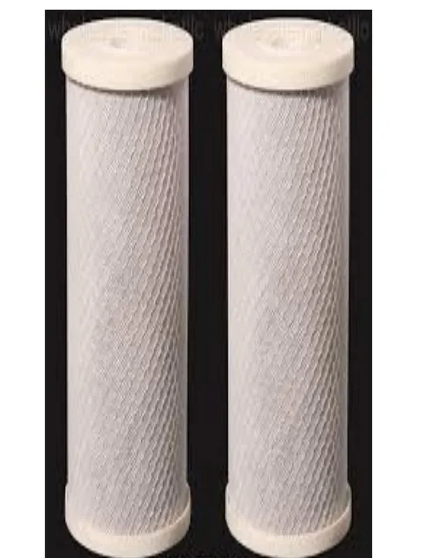 CFS COMPLETE FILTRATION SERVICES EST.2006 Compatible to EPM-20BB Carbon Block Filter Cartridge, 20″ x 4-5/8″, 10 Microns 2 PACK