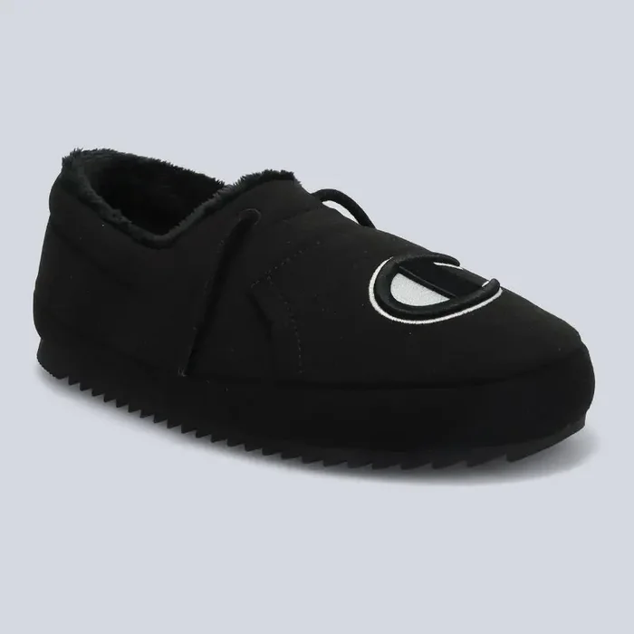 Champion Adult University Slippers – Black M11