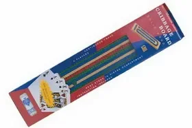 CHH 2424A 3 Color Track Cribbage wih Cards