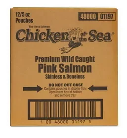 Chicken Of The Sea Pink Salmon Pouch 5 Ounces – 12 Per Case, Price/CASE