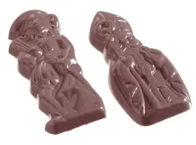 Chocolate World CW1078 Chocolate mould St Nicholas & pete 2 fig.