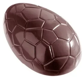 Chocolate World CW2213 Chocolate mould egg kroko 106 mm