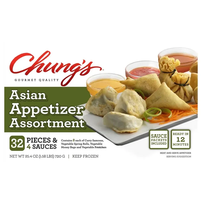 Chung‘s Asian Appetizer Assortment