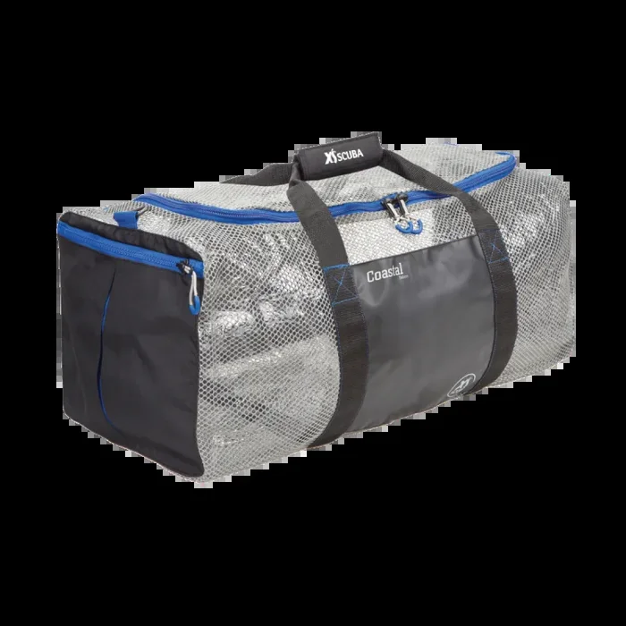 Coastal Deluxe Mesh Duffel Bag