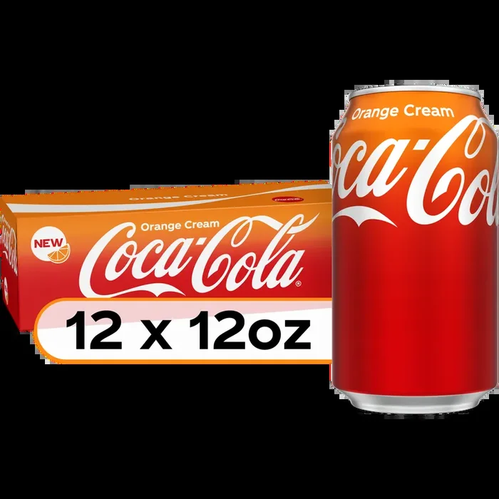 Coca-Cola Orange Cream Soda – 12pk/12 fl oz Cans