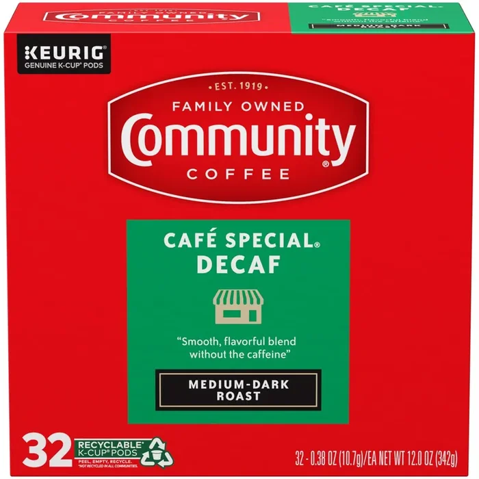 Community Coffee Cafe Special Decaf
