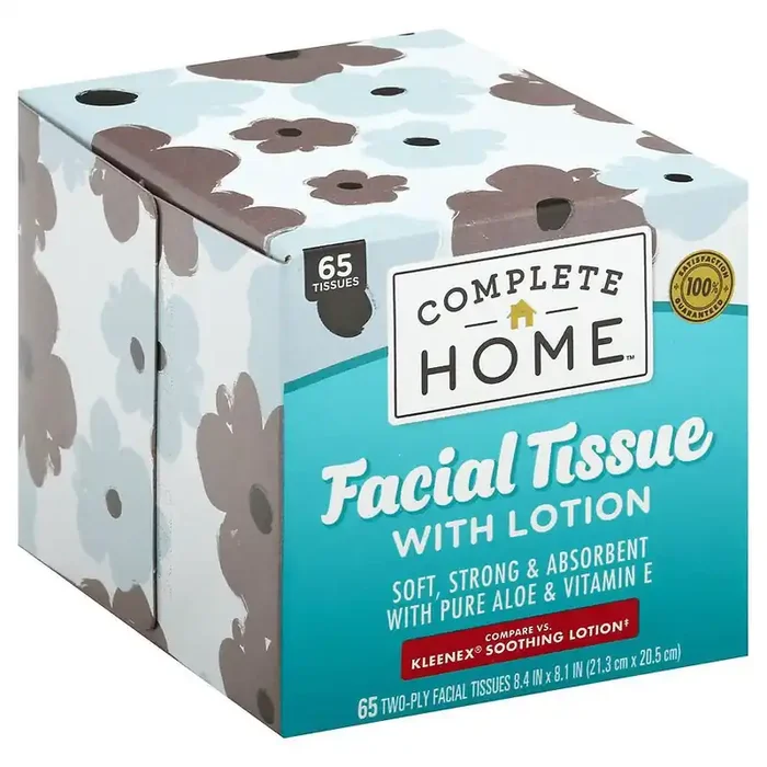 Complete Home Facial Tissue With Lotion Assortment
