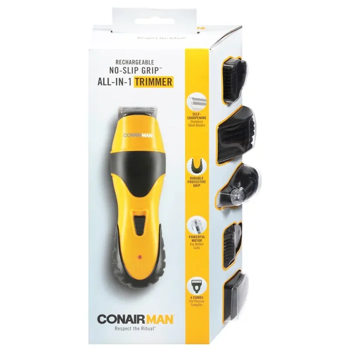 ConairMan Rechargeable No-Slip Grip All-in-1 Trimmer 1 ea