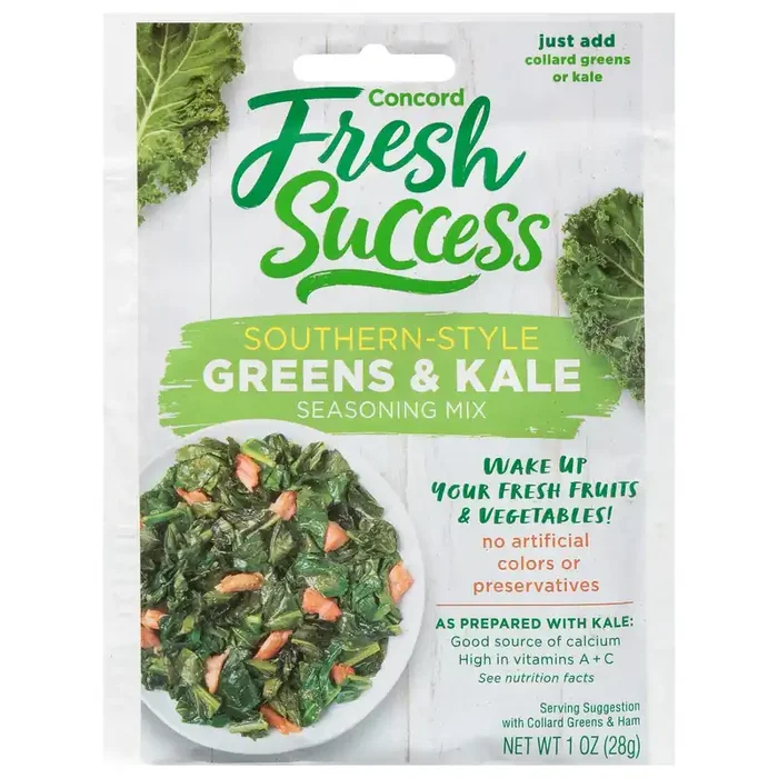 Concord Foods Greens Kale Seasoning Mix – 1 oz