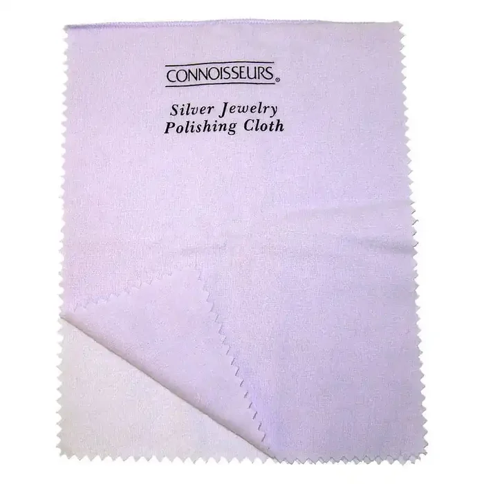 Connoisseurs Silver Jewelry Polishing Cloth