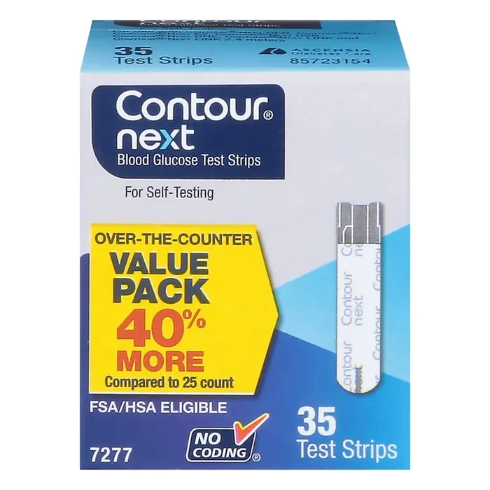 Contour Next Blood Glucose Test Strips Value Pack 35 ea