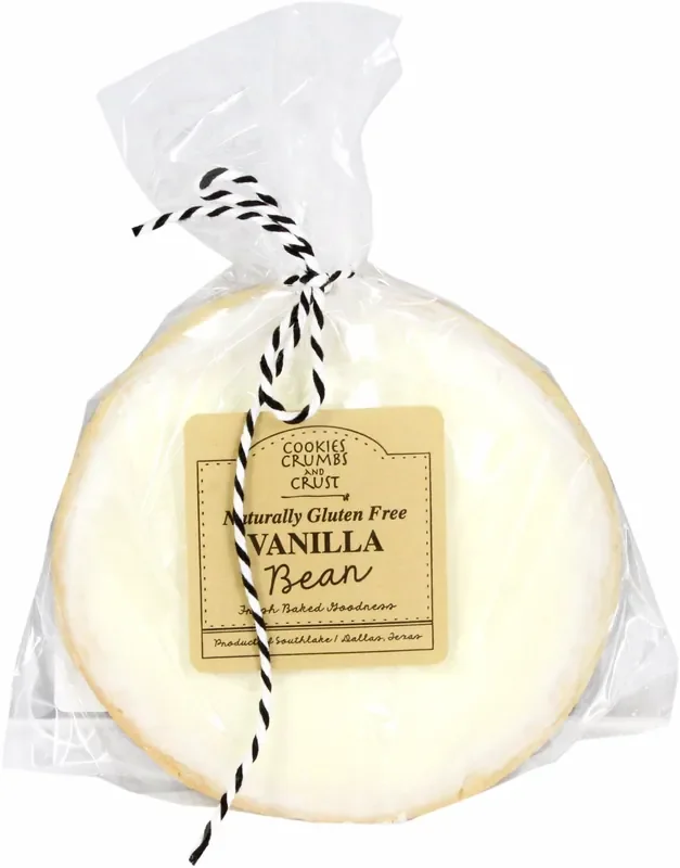 Cookies Crumbs and Crust Naturally Gluten Free Vanilla Bean Cookie