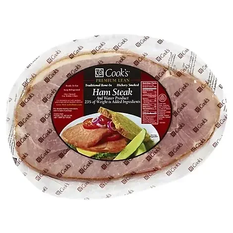 Cooks Ham Steak Bone In Thick – 2.50 LB