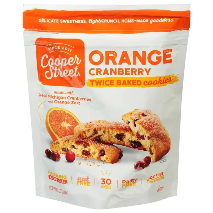 Cooper Street Cookies Orange Cranber