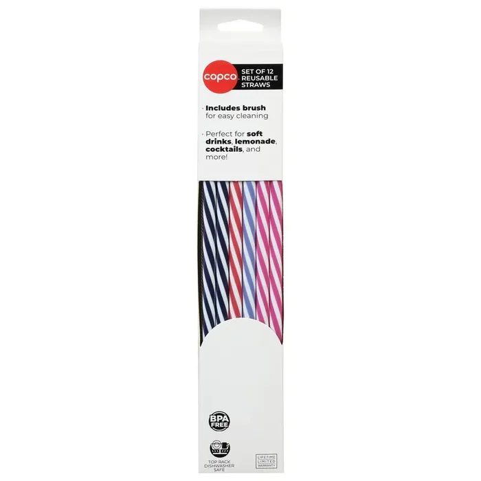 Copco Reusable Straws 12 ea
