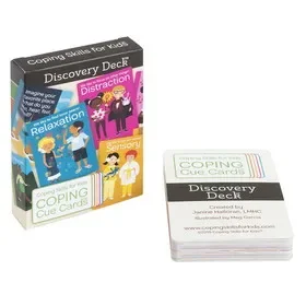 Coping Skills for Kids CSKCCDIS Coping Cue Cards Discovery Deck, Price/Pack