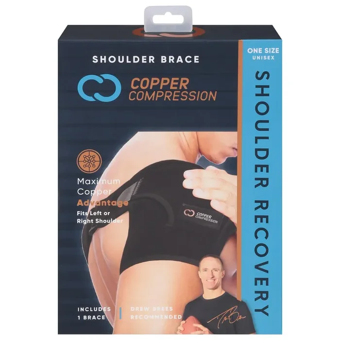 Copper Compression One Size Unisex Advantage Shoulder Brace One Size 1 ea
