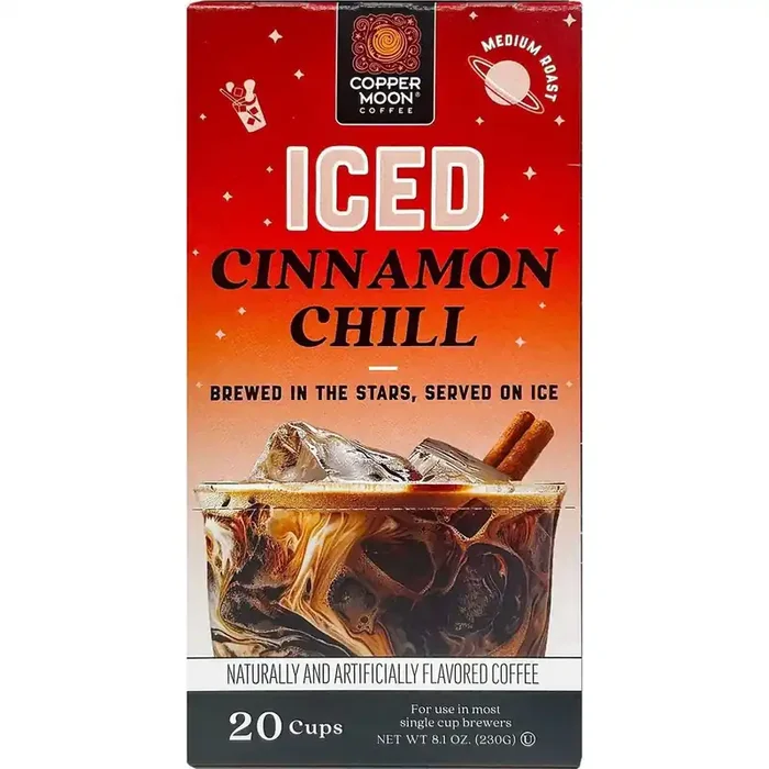 Copper Moon Iced Cinnamon Chill Medium Roast Single Serve Coffee Pods