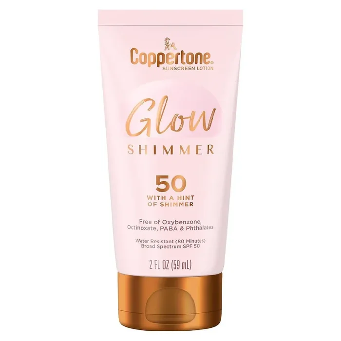 Coppertone Glow SPF 50 Lotion 2 oz (New UPC)