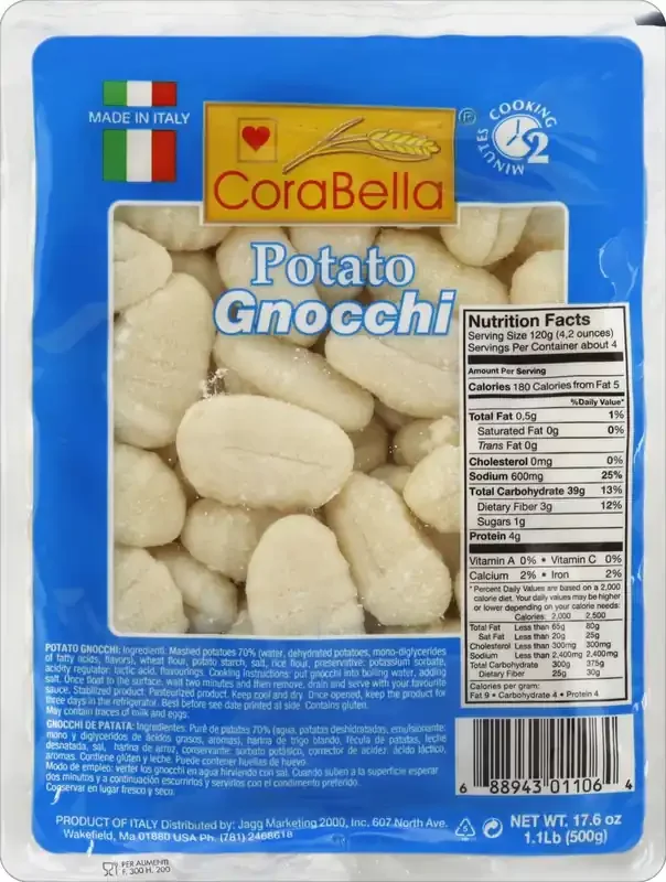 CoraBella Gnocchi 17.6 oz