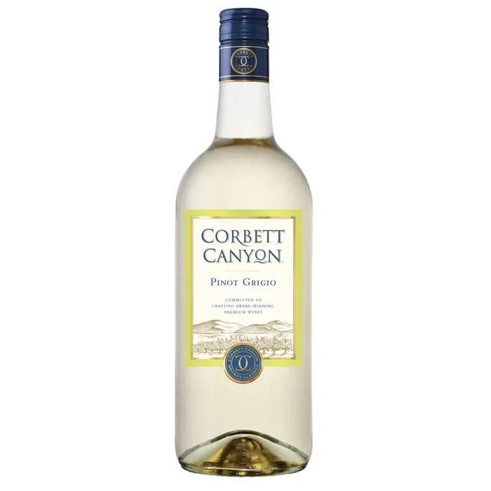 Corbett Canyon Pinot Grigio, White Wine, 1.5L
