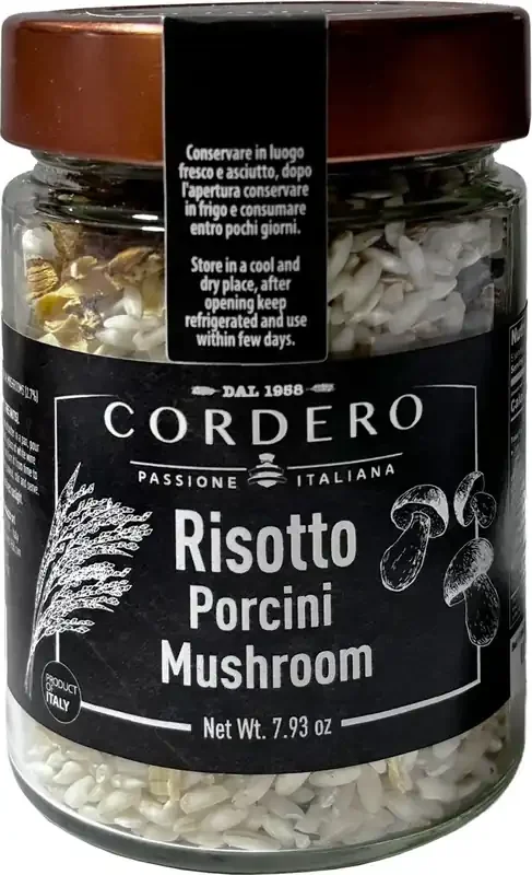 Cordero 1958 Risotto with Porcini Mushrooms