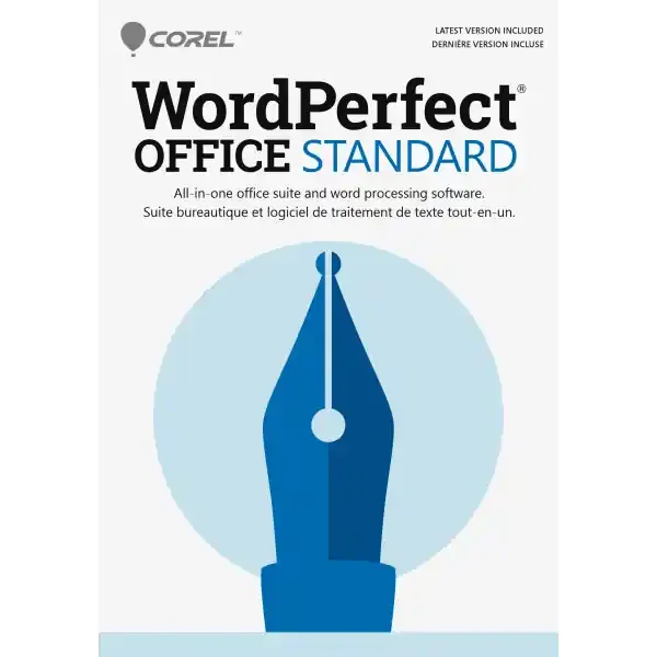 Corel Wordperfect Office Ag Standard, For Windows, Product Key