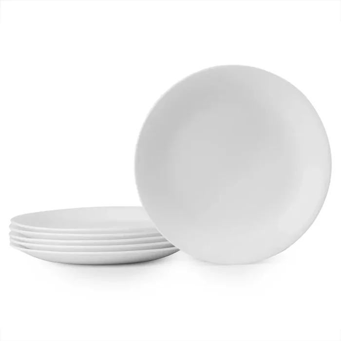Corelle 8.5″ Glass Lunch Plates White
