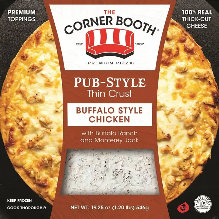 Corner Booth Buffalo Chicken Pizza