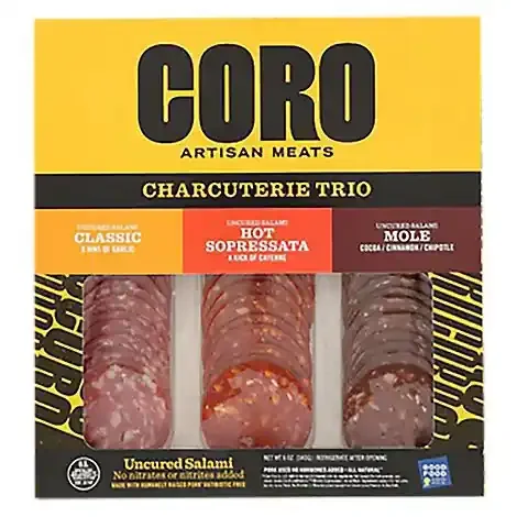 Coro Foods Coro Charcutrie 3 Salami Sampler