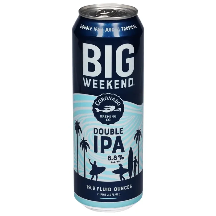 Coronado Brewing Co. Double IPA Big Weekend Beer 19.2 fl oz