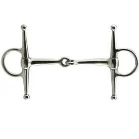 Coronet Full Cheek Snaffle Stainless Steel Bit 5″ Mouth 5″ Cheeks