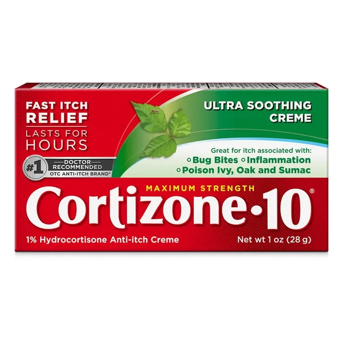 Cortizone-10 10 Maximum Strength Ultra Soothing Anti-Itch Cream, 1% Hydrocortisone, 1 oz.