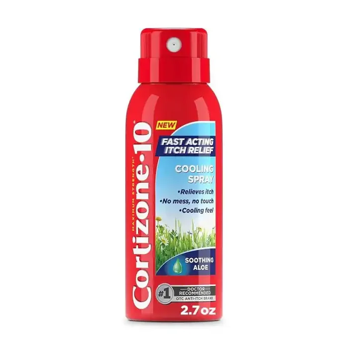 Cortizone-10 Fast Acting Cooling Anti-Itch Spray – Hydrocortisone – 2.7oz