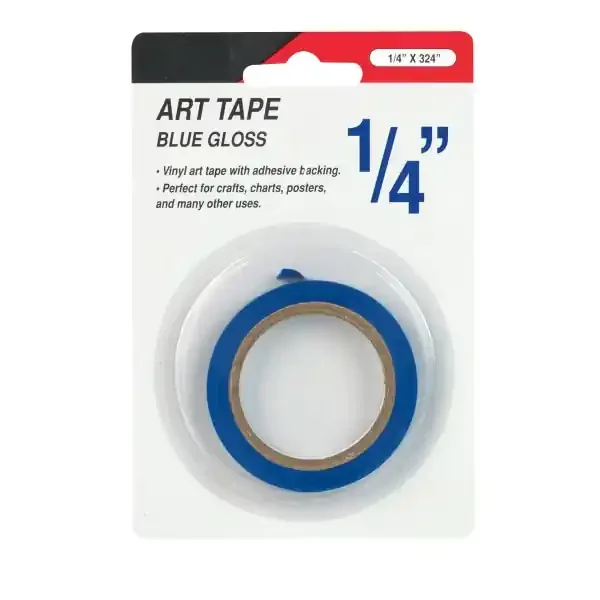 Cosco Art Tape, Gloss Blue