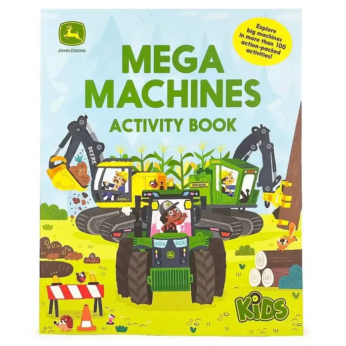 Cottage Door Press Mega Machines Activity Book – (Board Book)